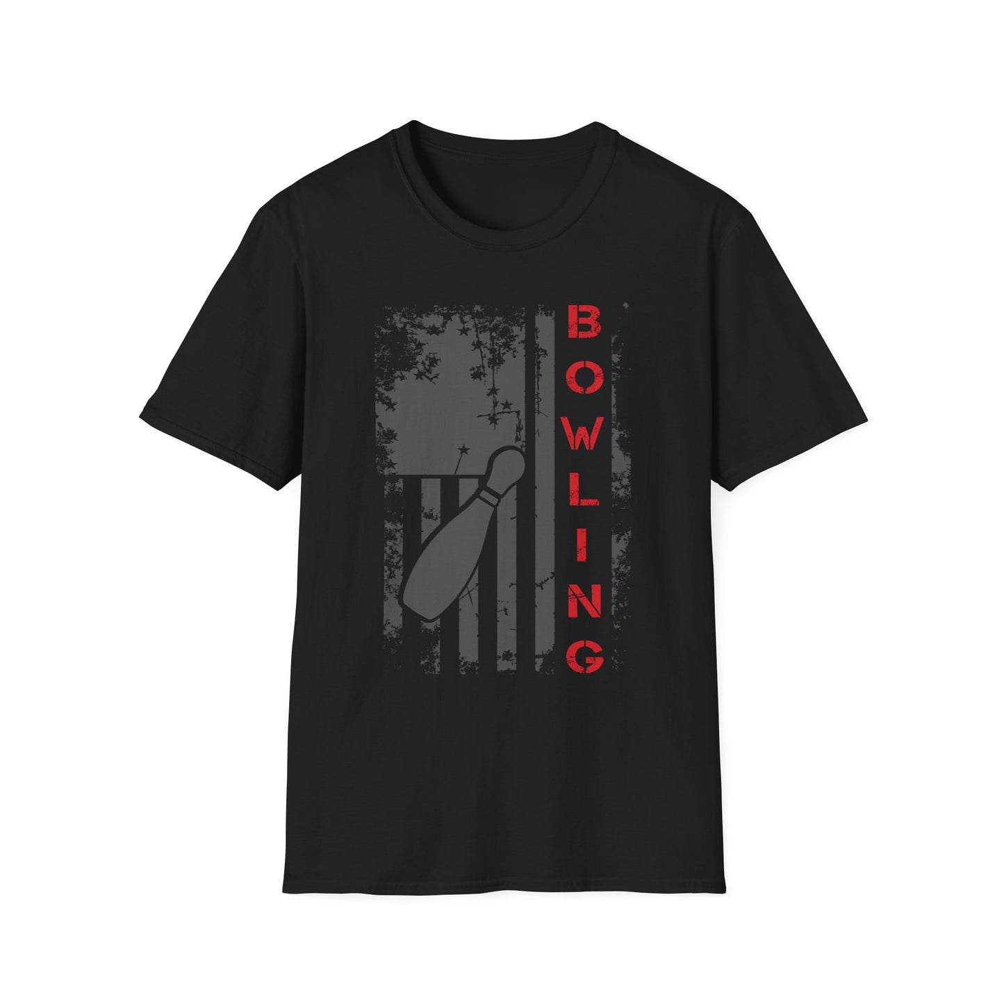 Bowling USA grey design T-Shirt