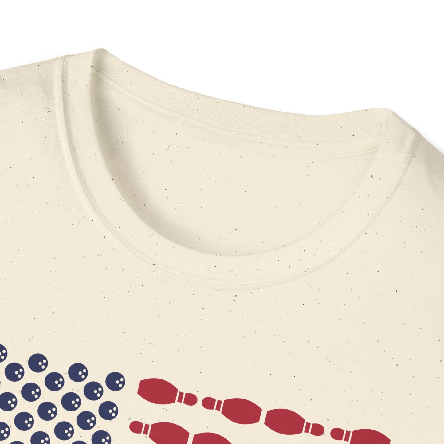 Bowling USA flag balls and pins T-Shirt