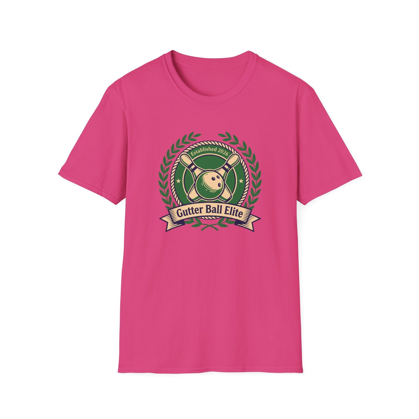 Gutter ball elite funny bowling T-Shirt