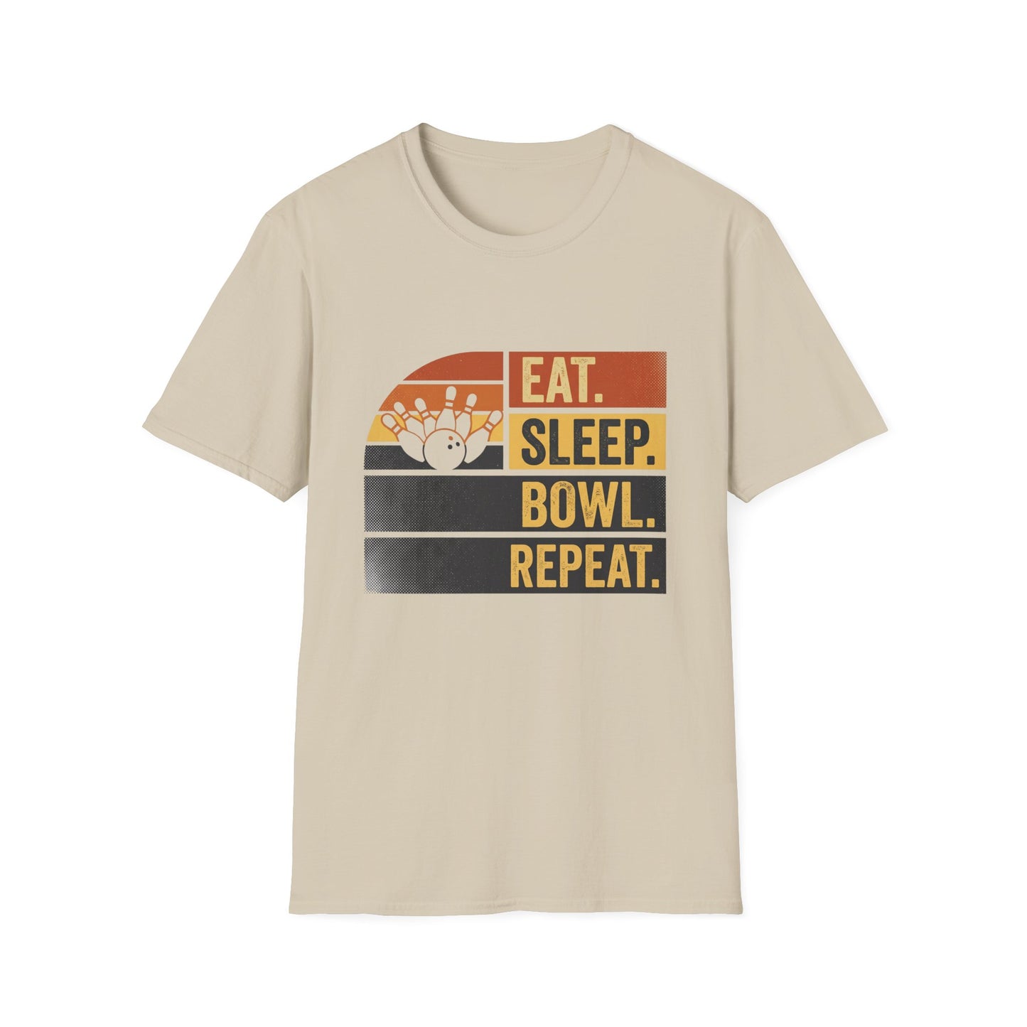 Eat, sleep, bowl, repeat new design T-Shirt