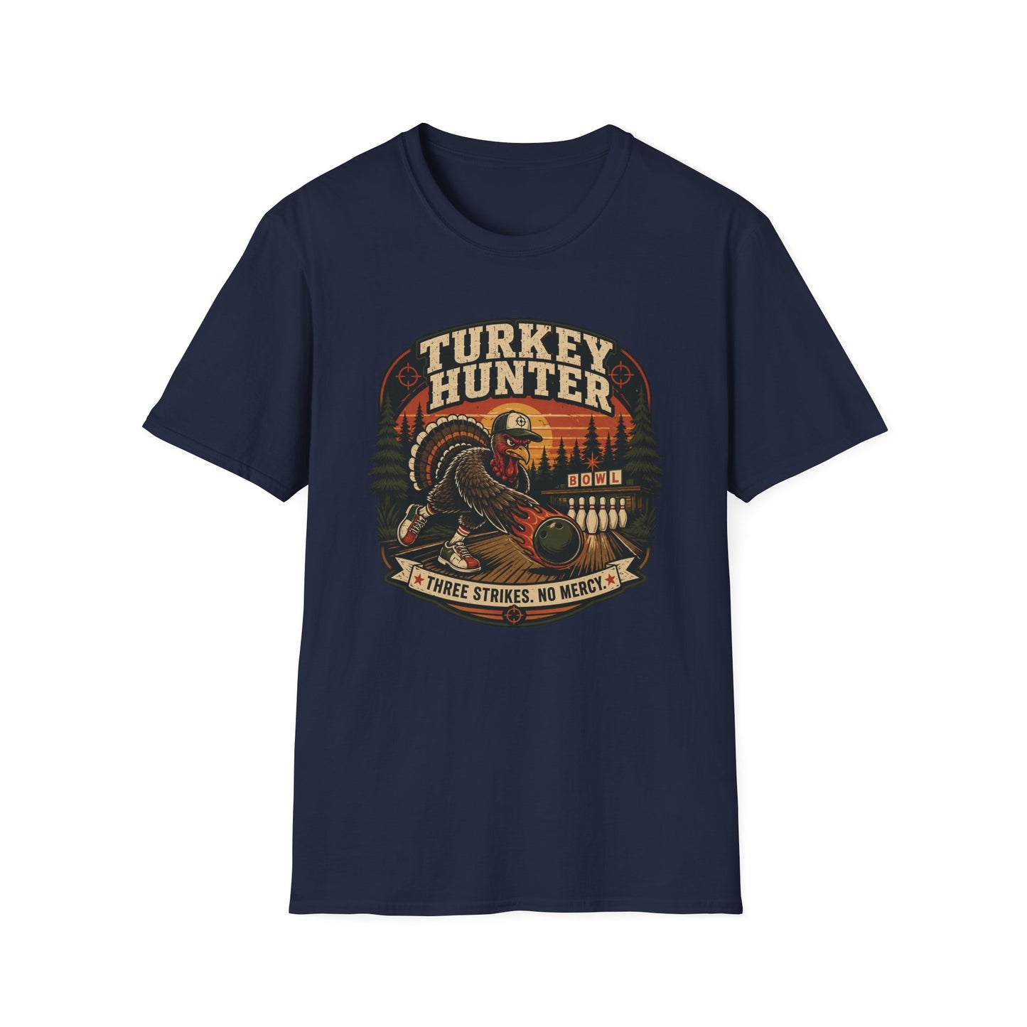 Turkey hunter bowling T-Shirt