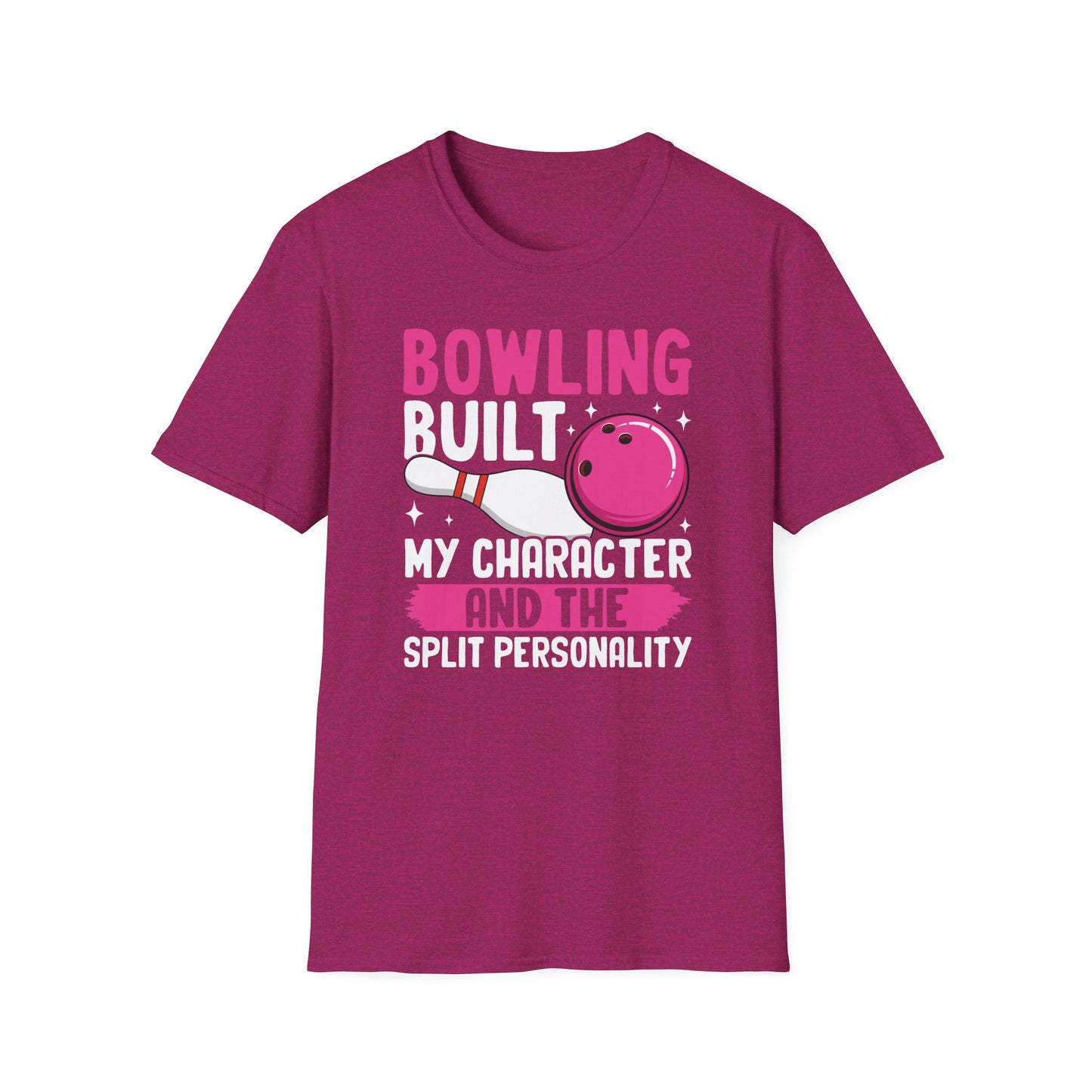 Funny bowling split personality T-Shirt