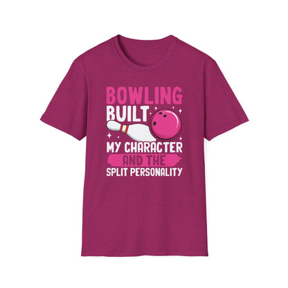 Funny bowling split personality T-Shirt