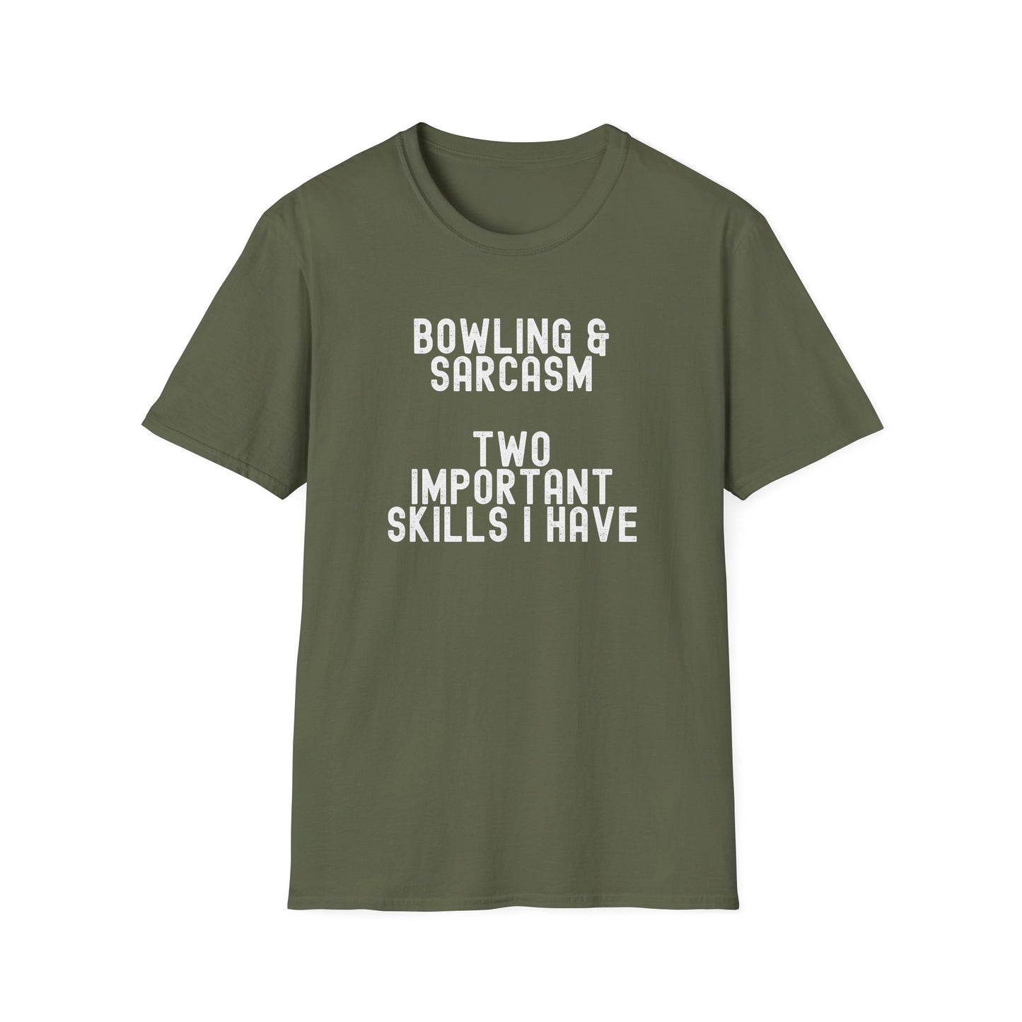 Bowling and sarcasm funny bowling T-Shirt