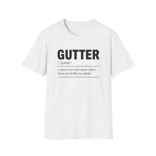 Gutter definition funny bowling T-Shirt