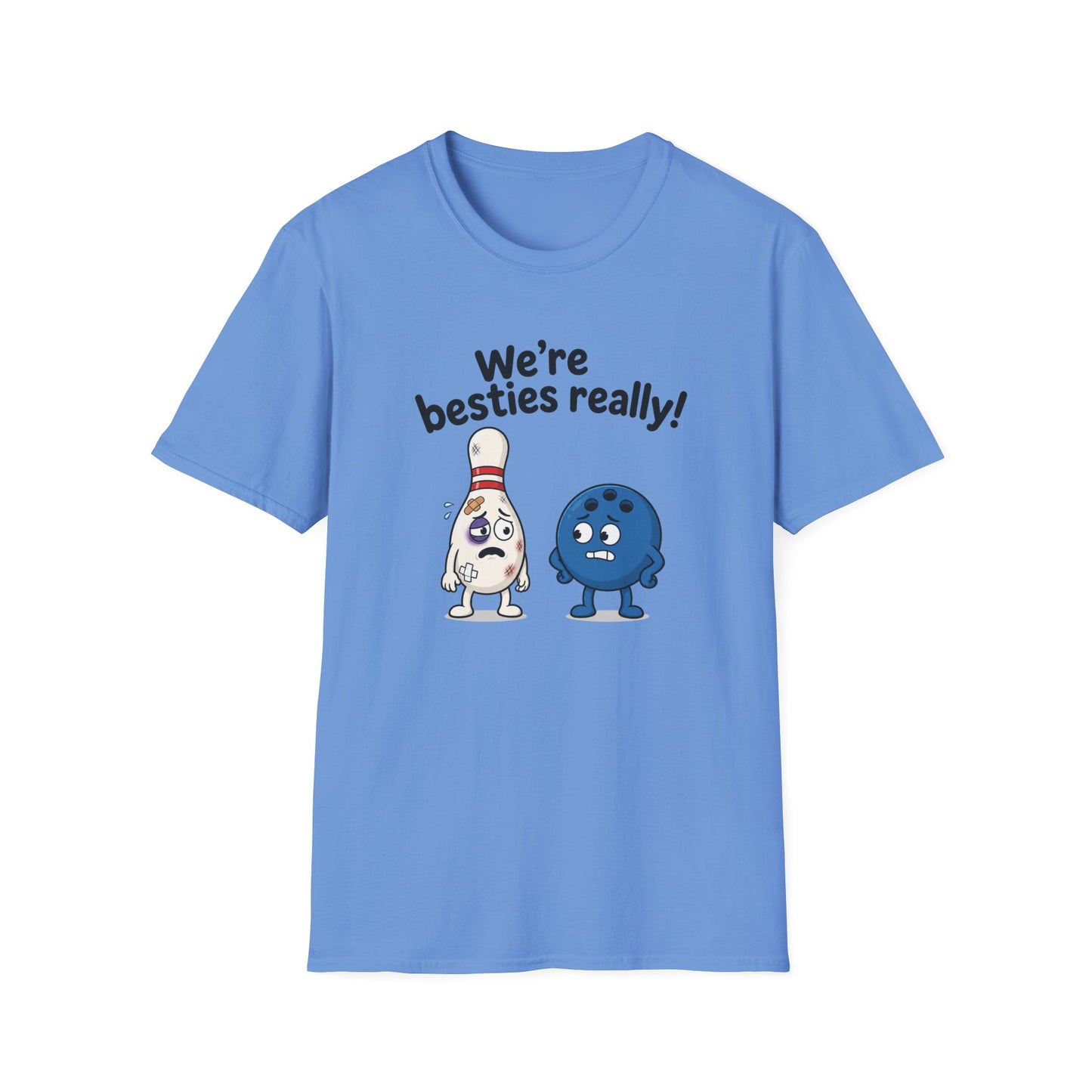 Besties funny bowling T-Shirt