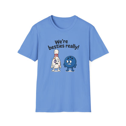Besties funny bowling T-Shirt