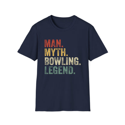 Man. Myth. Bowling. Legend. T-Shirt