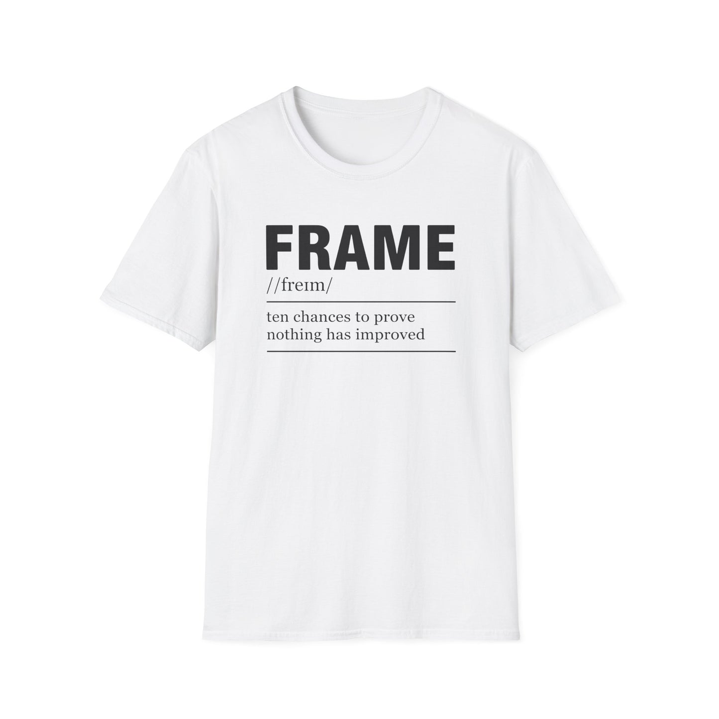 Frame definition funny bowling T-Shirt