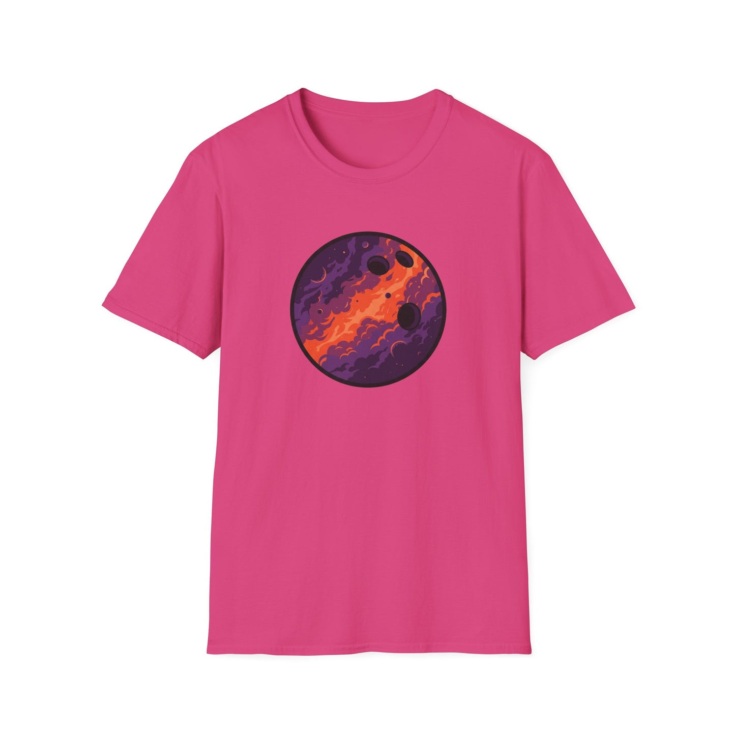 Galaxy sunset bowling T-Shirt