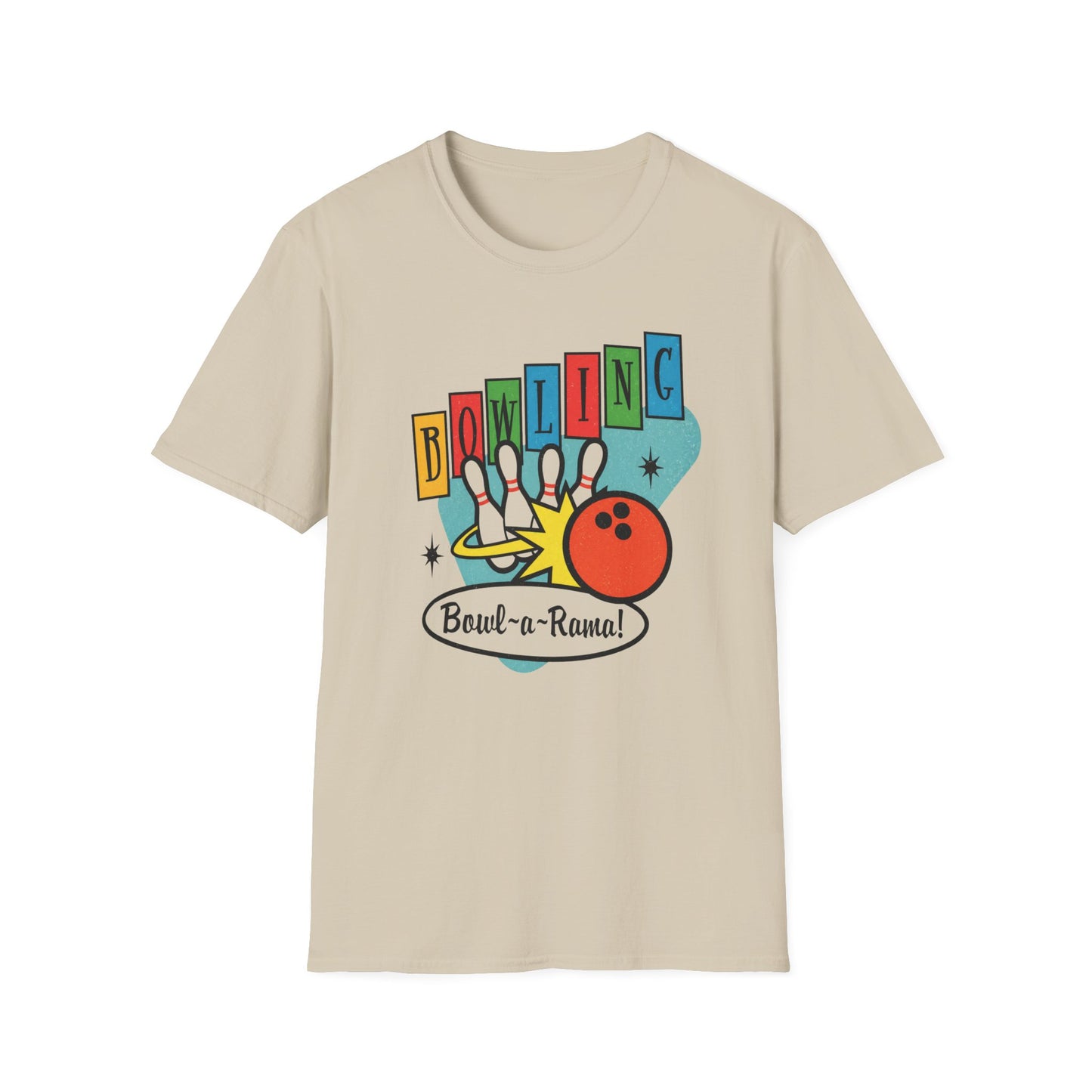 Bowling retro sign, bowl-a-rama T-Shirt
