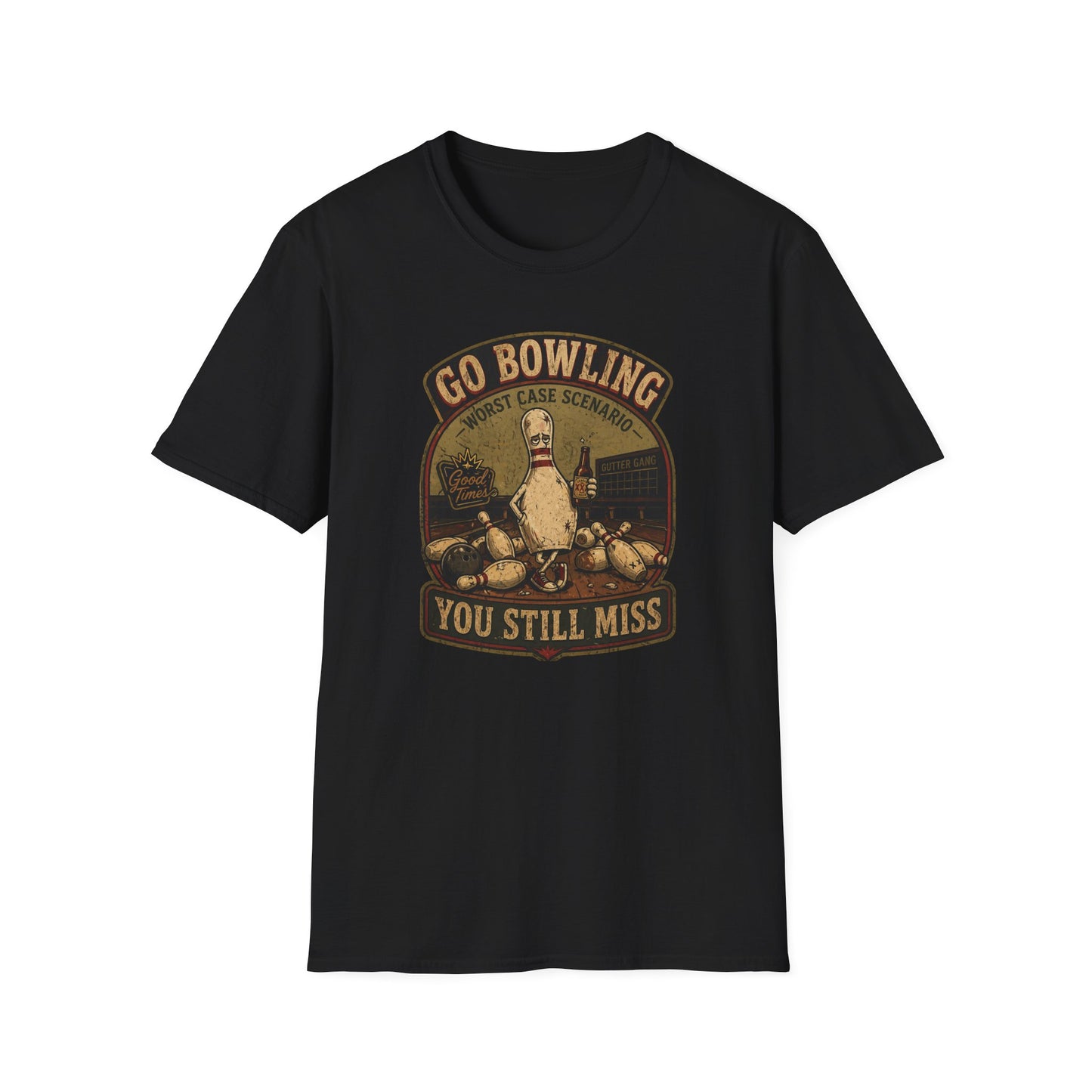Go Bowling funny T-Shirt