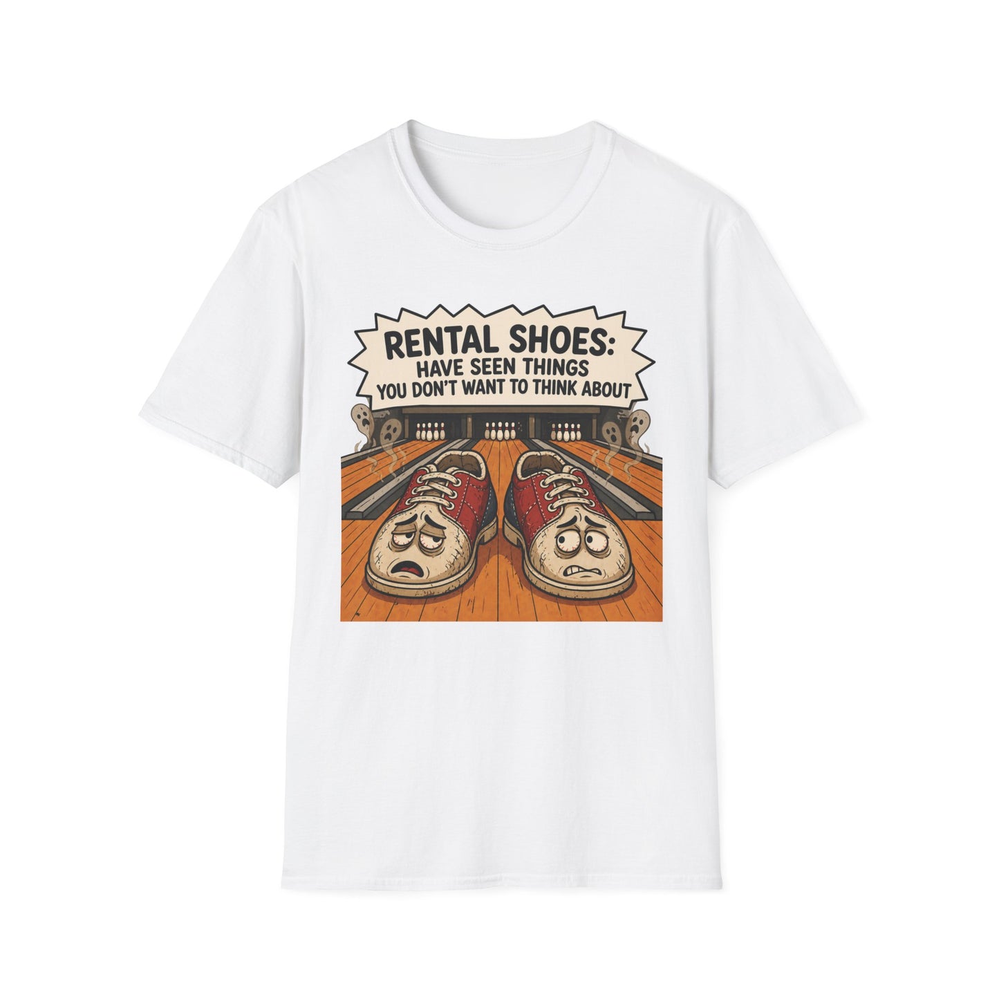 Rental shoes funny bowling T-Shirt