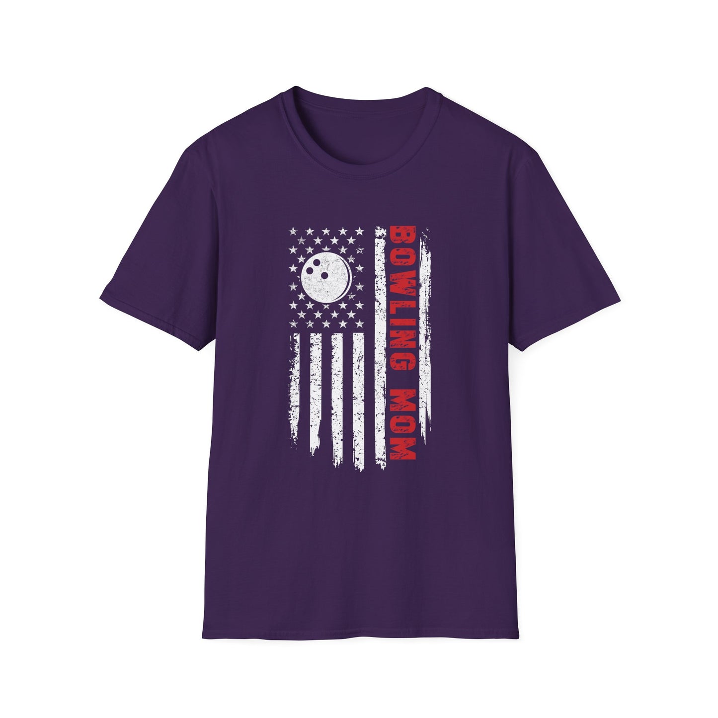 Bowling Mom USA T-Shirt