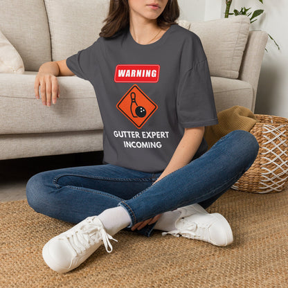 Warning funny bowling T-Shirt