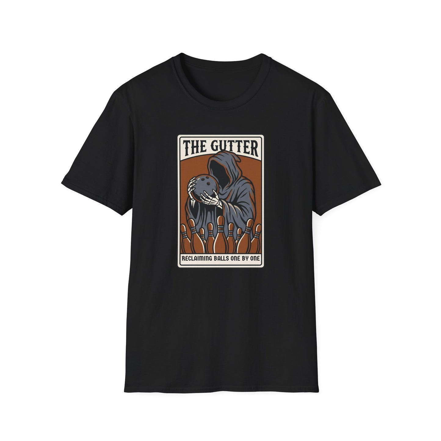 The gutter tarot card funny bowling T-Shirt