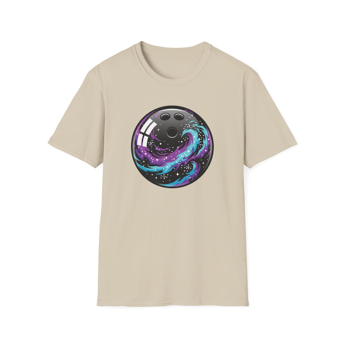 Galaxy waves bowling T-Shirt