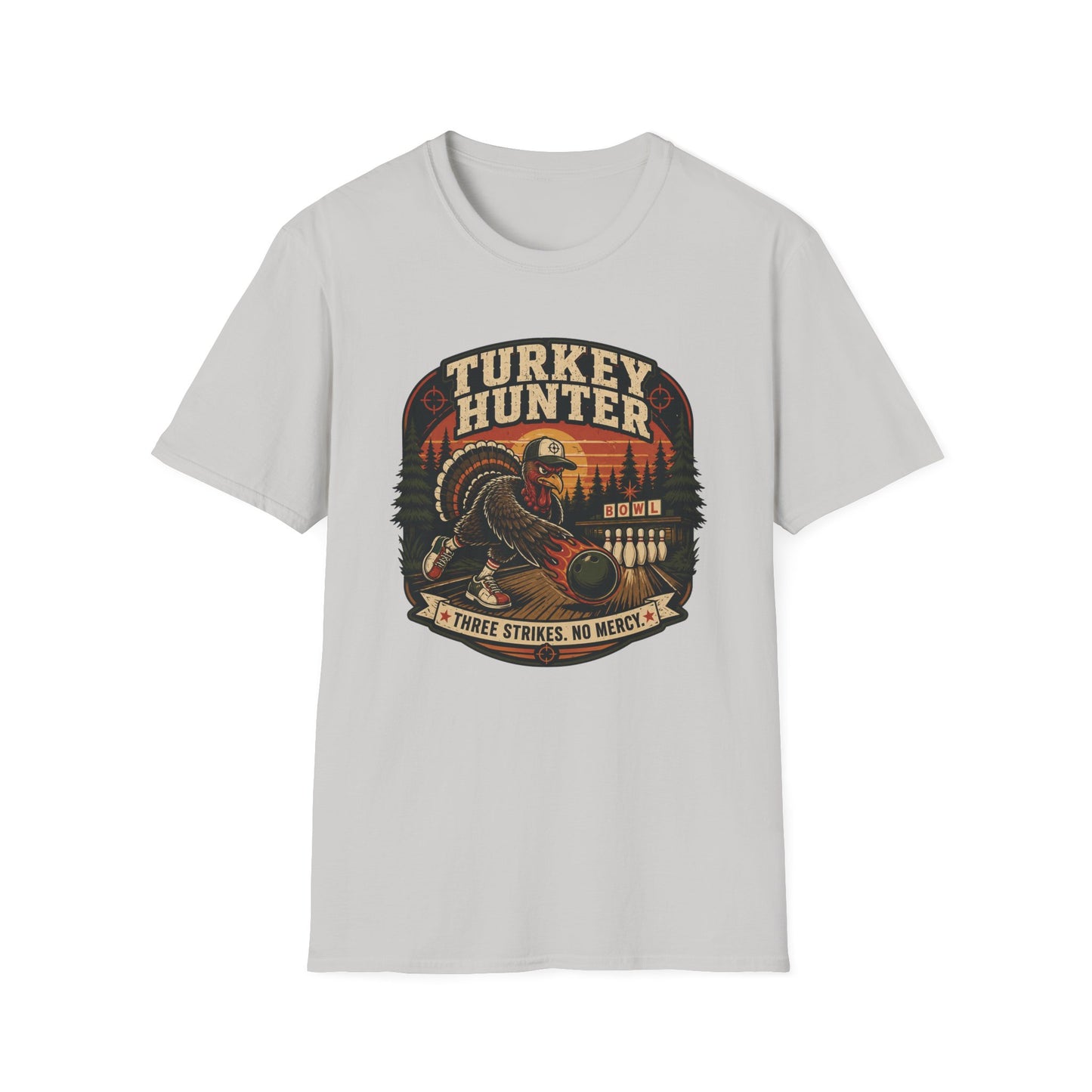Turkey hunter bowling T-Shirt
