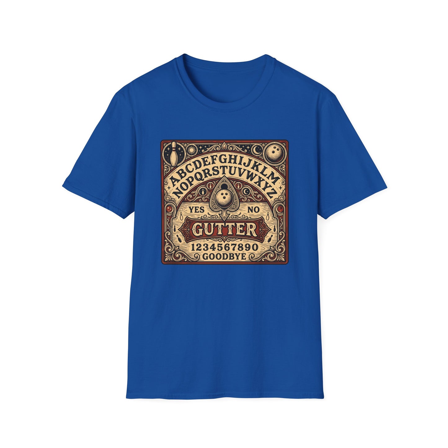 Funny gutter Ouija board design T-Shirt