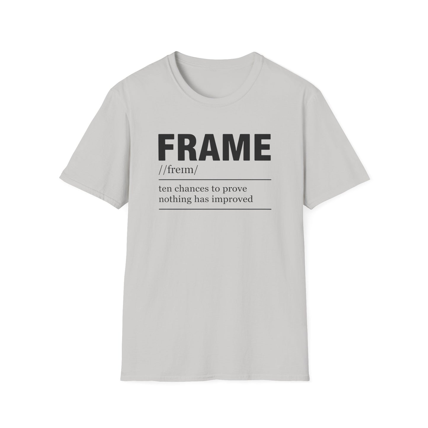 Frame definition funny bowling T-Shirt