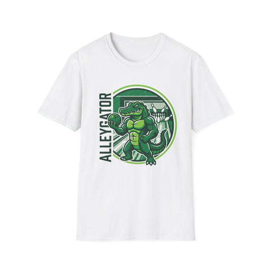 Alleygator side text T-Shirt