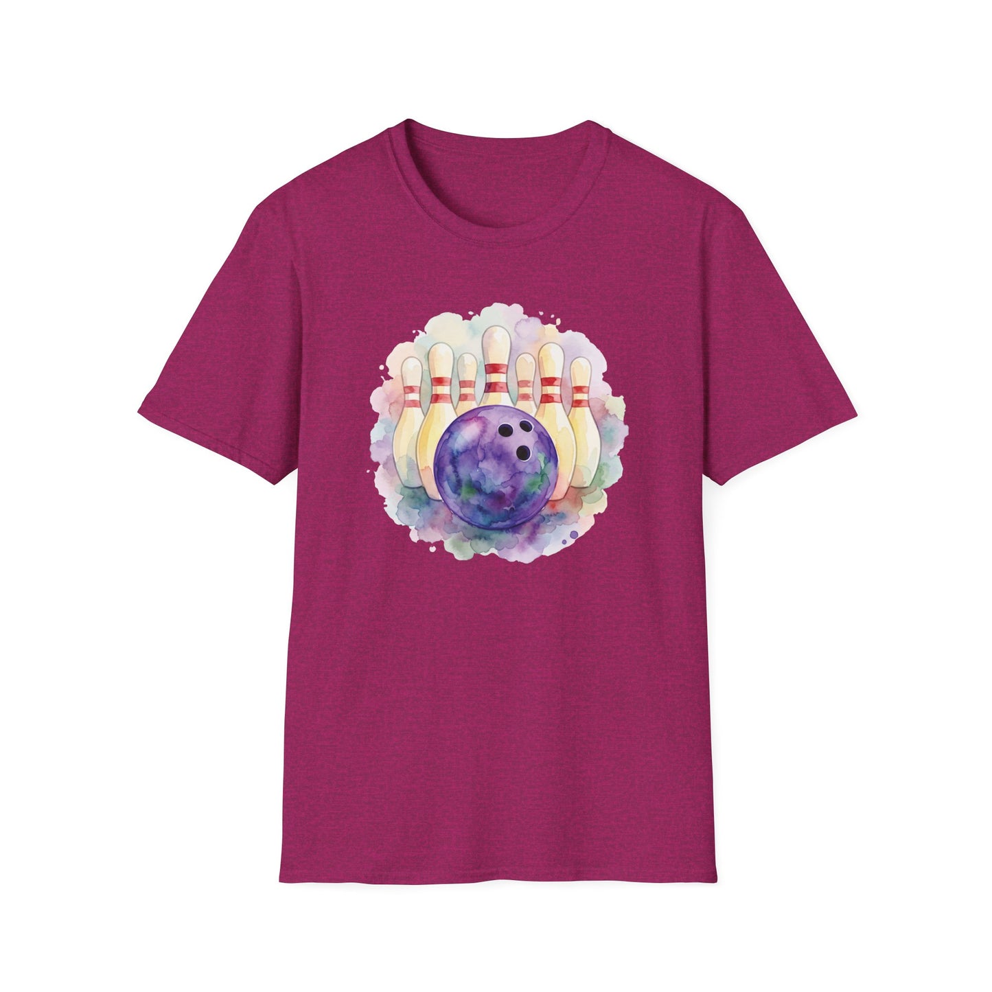 Watercolor cute bowling T-Shirt