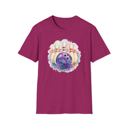 Watercolor cute bowling T-Shirt