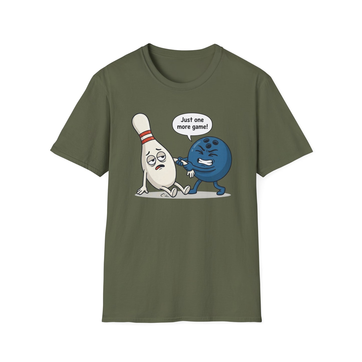 Just one more game! funny bowling T-Shirt