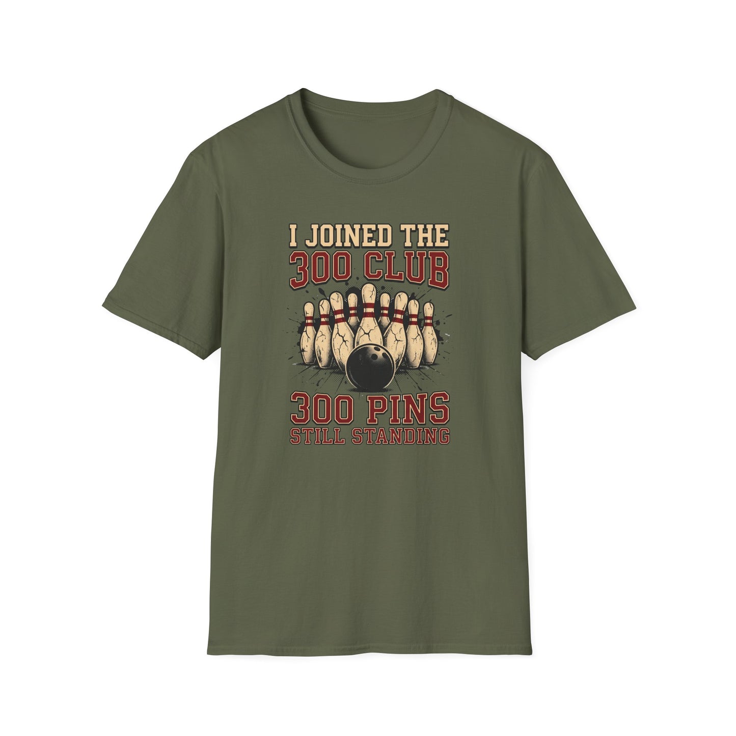 300 club funny bowling T-Shirt