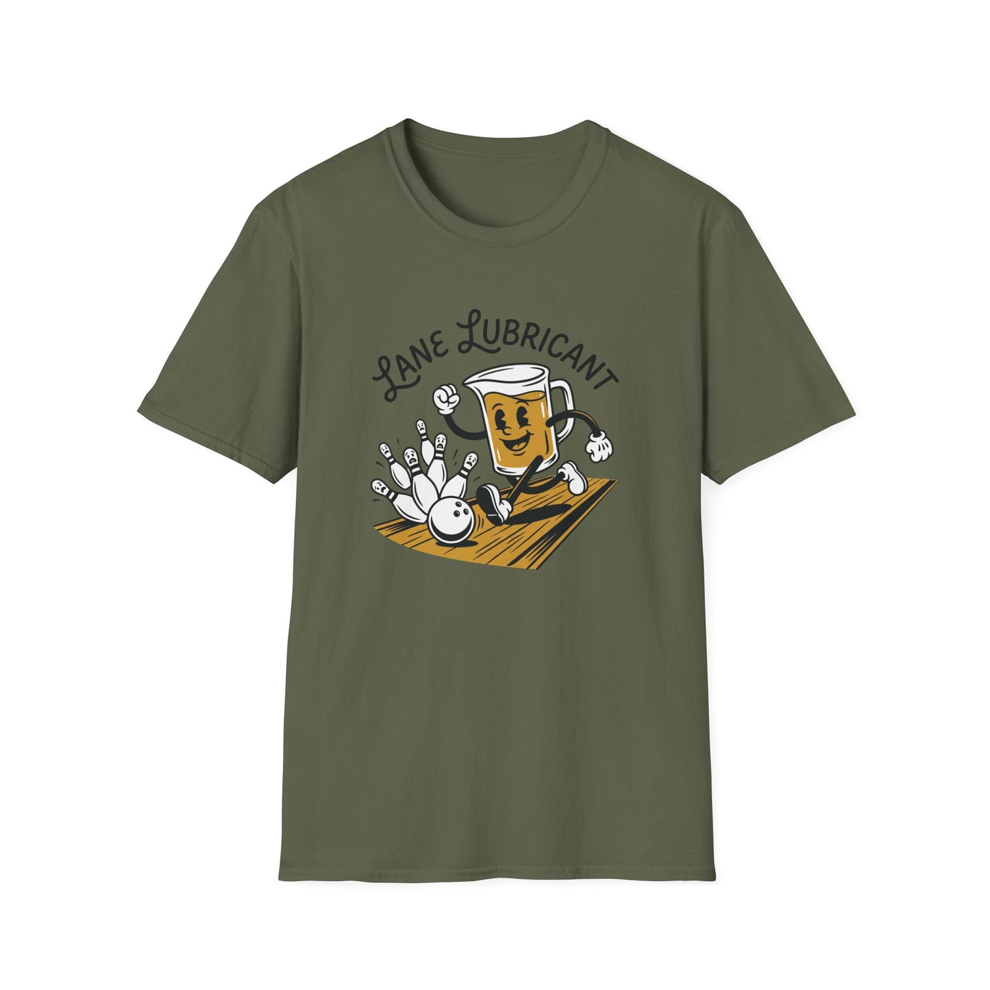 Lane lubricant funny bowling T-Shirt