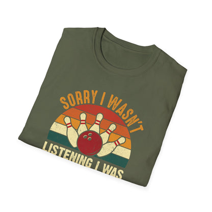 Thinking about Bowling funny T-Shirt