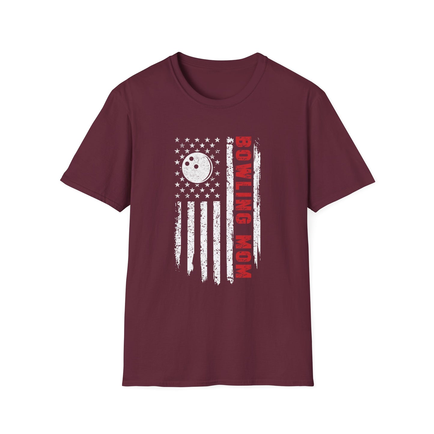 Bowling Mom USA T-Shirt