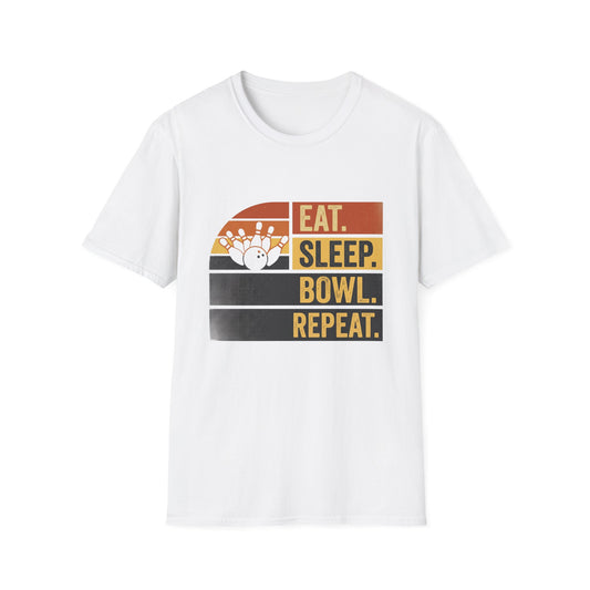 Eat, sleep, bowl, repeat new design T-Shirt