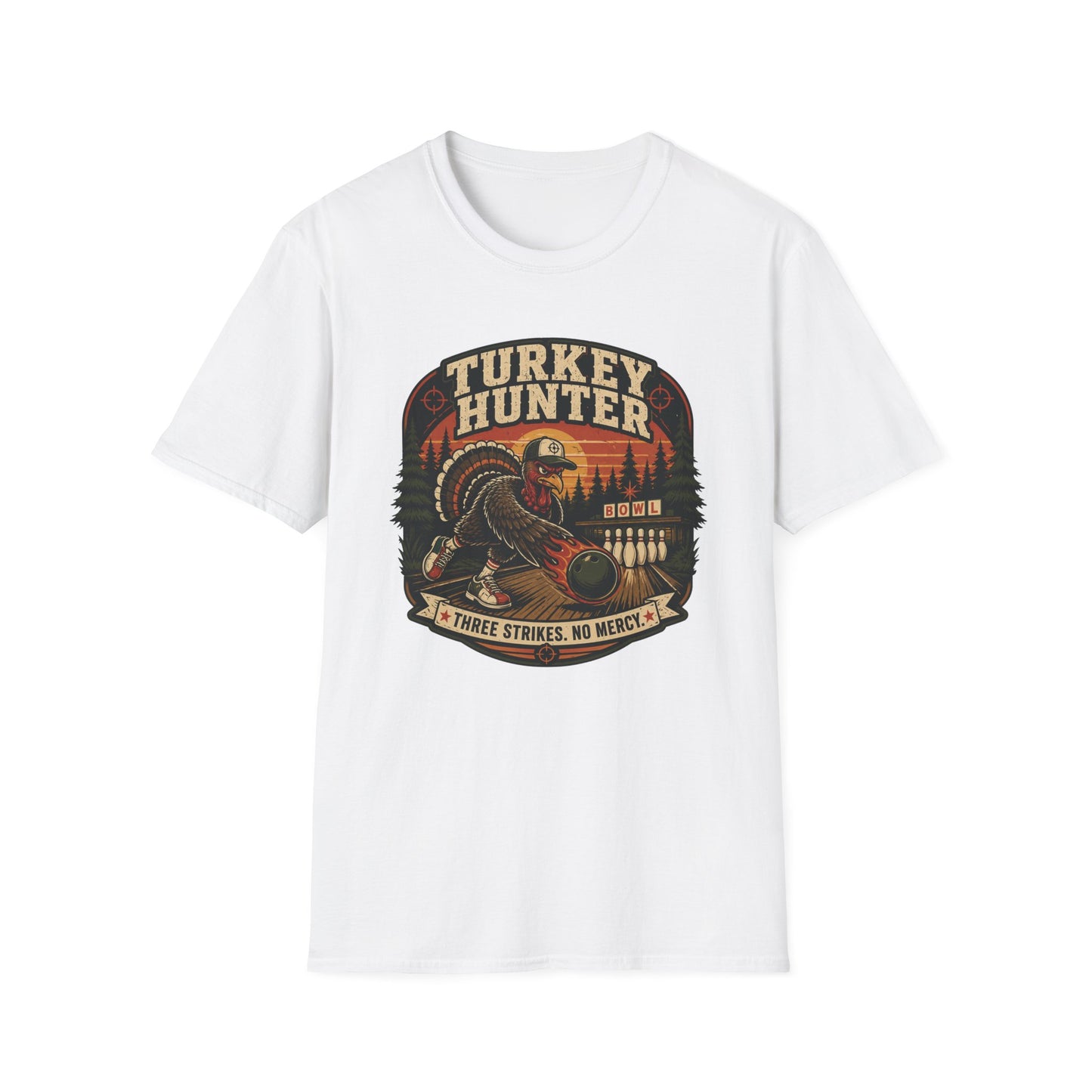 Turkey hunter bowling T-Shirt