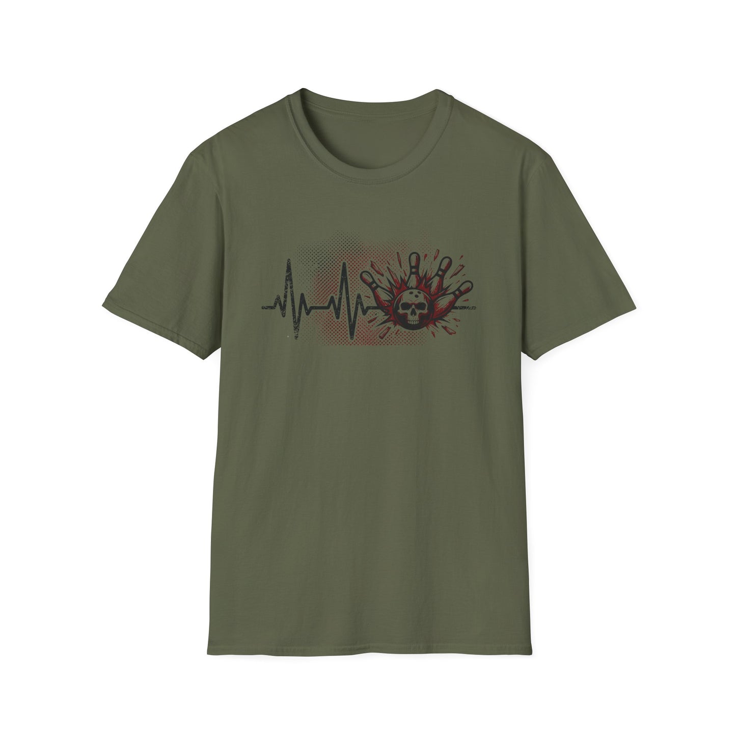 Heartline skull design T-Shirt
