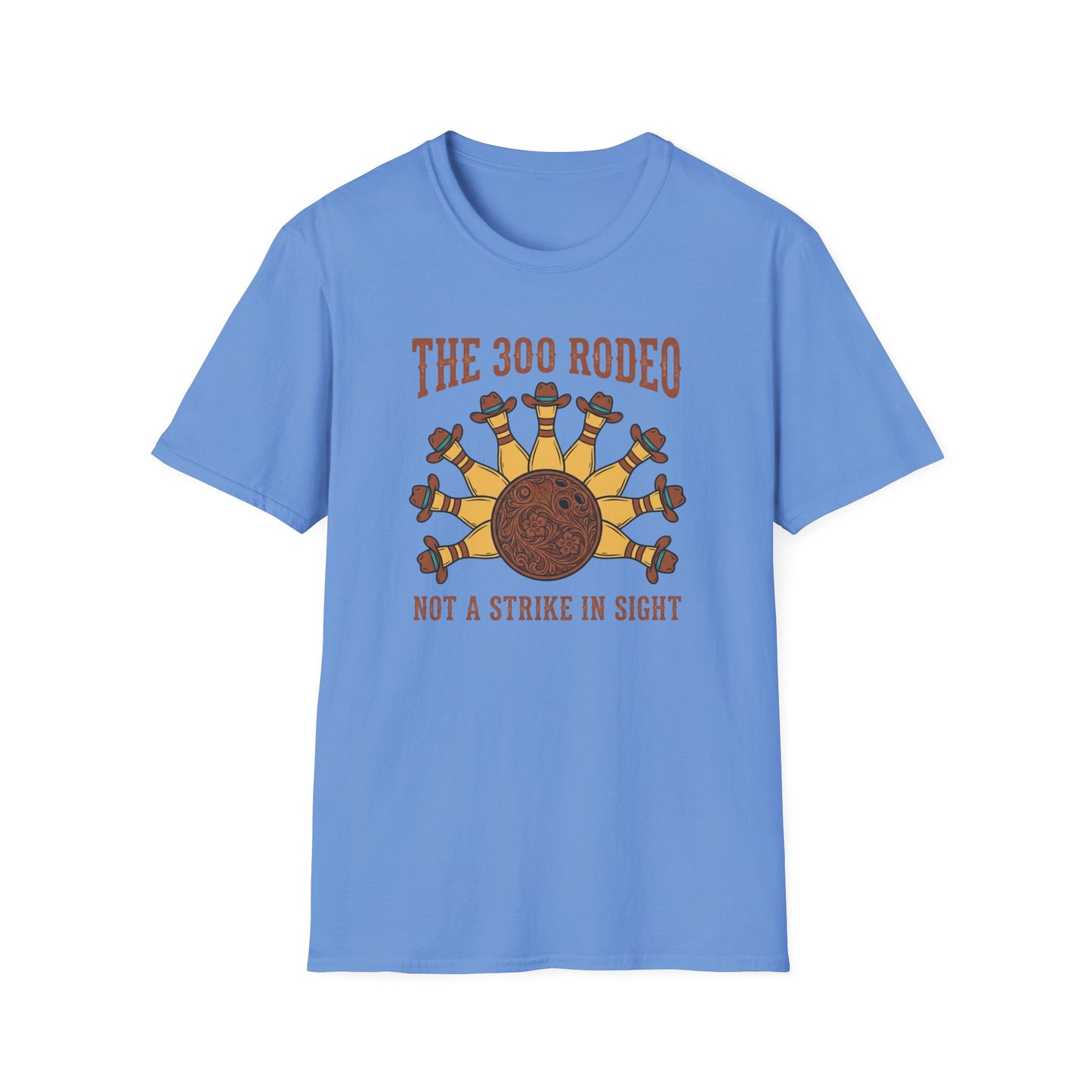 300 rodeo funny bowling T-Shirt