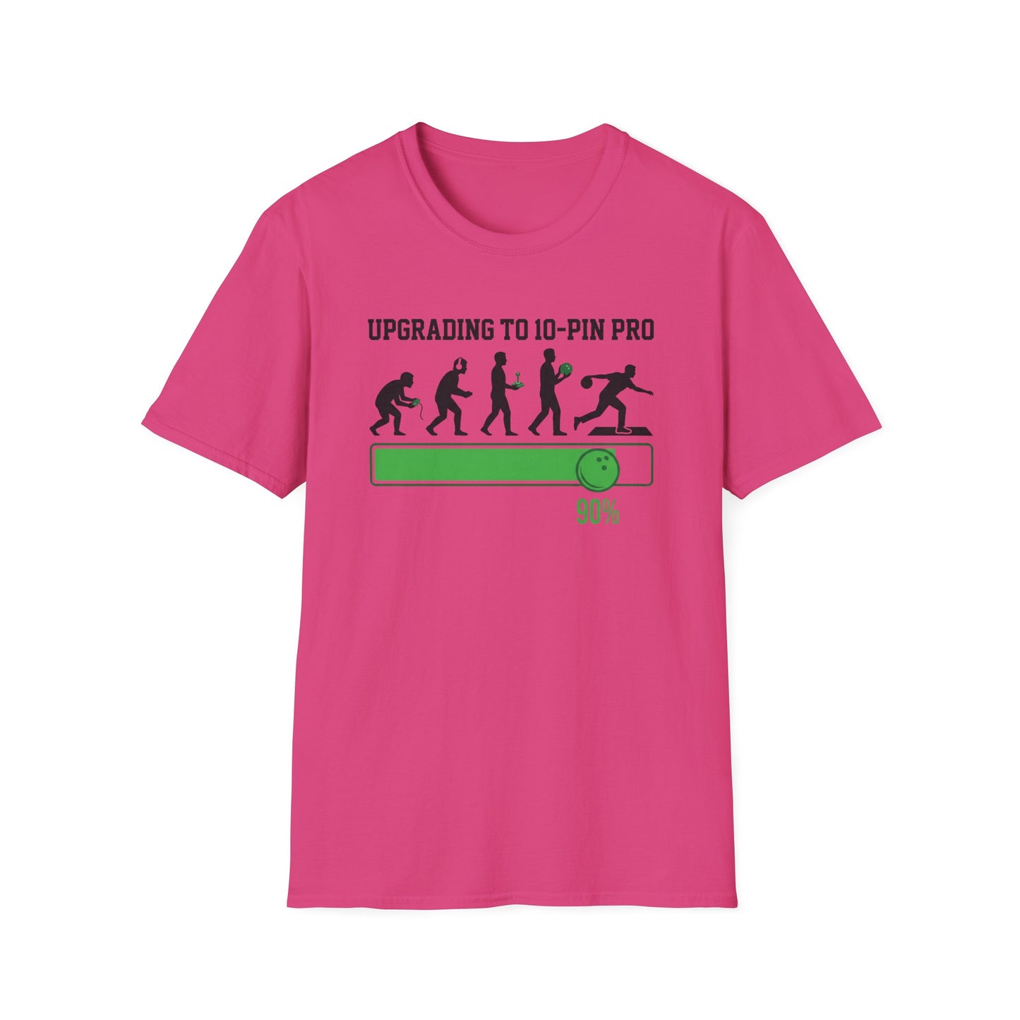 10 pin pro progress bowling T-Shirt