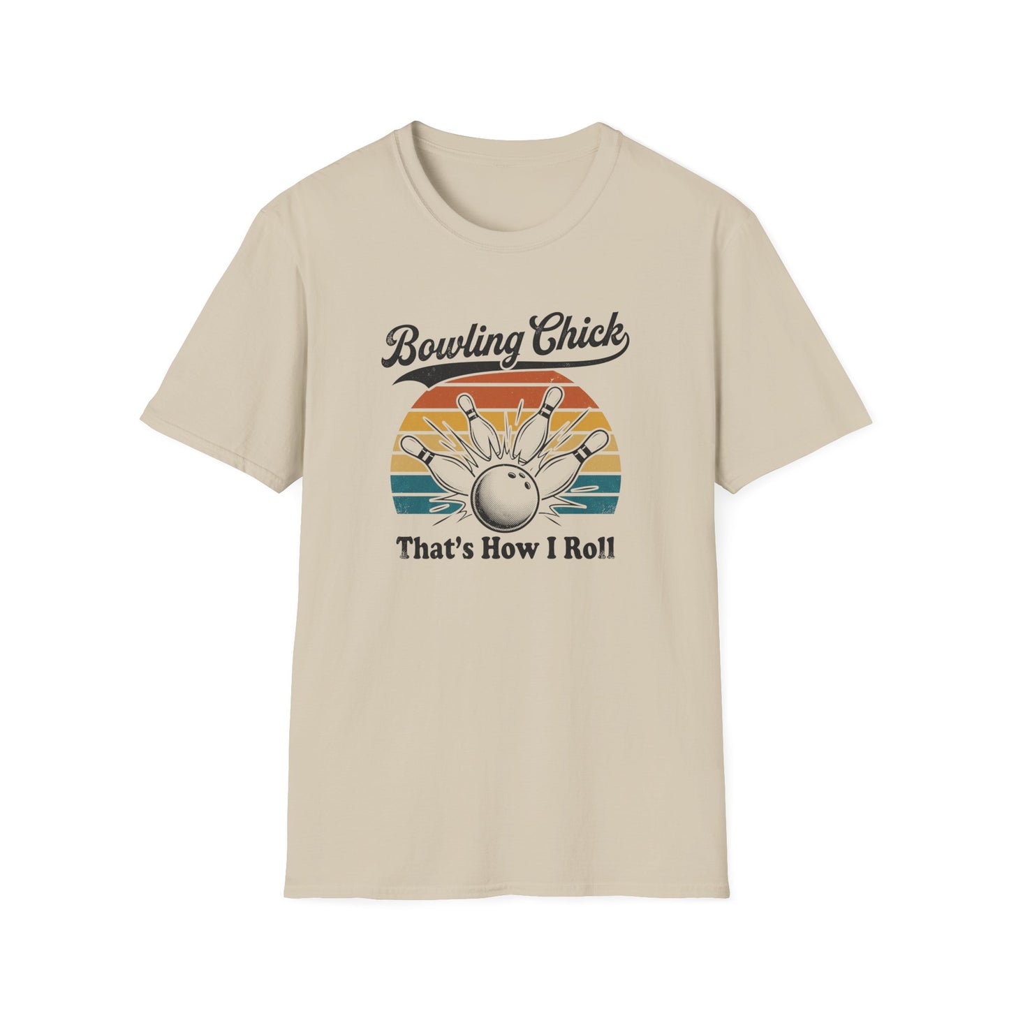 Bowling chick retro T-Shirt