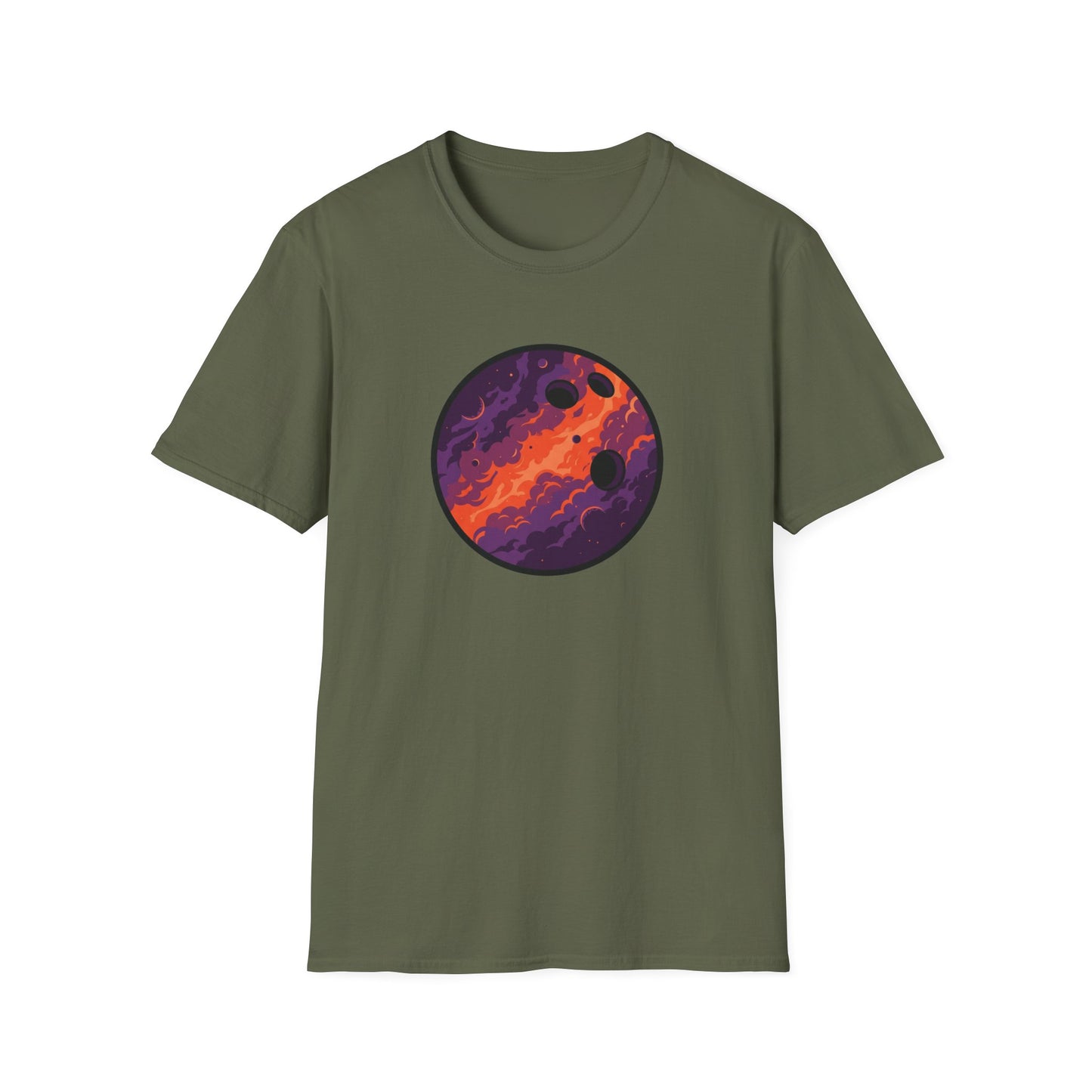 Galaxy sunset bowling T-Shirt