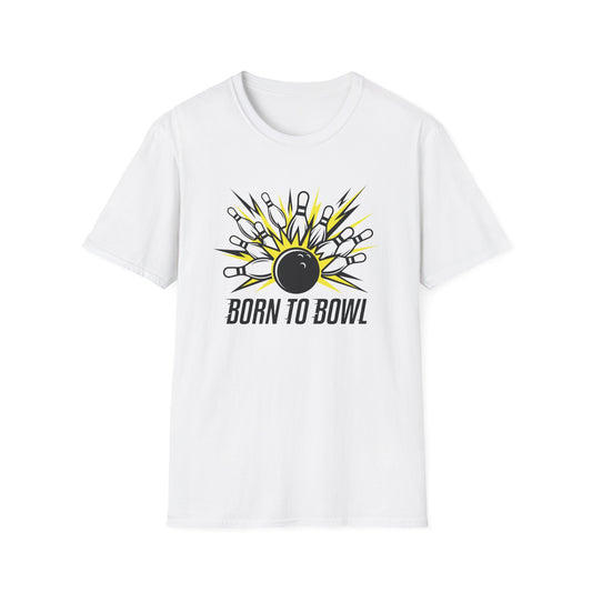 Born to bowl minimal design T-Shirt