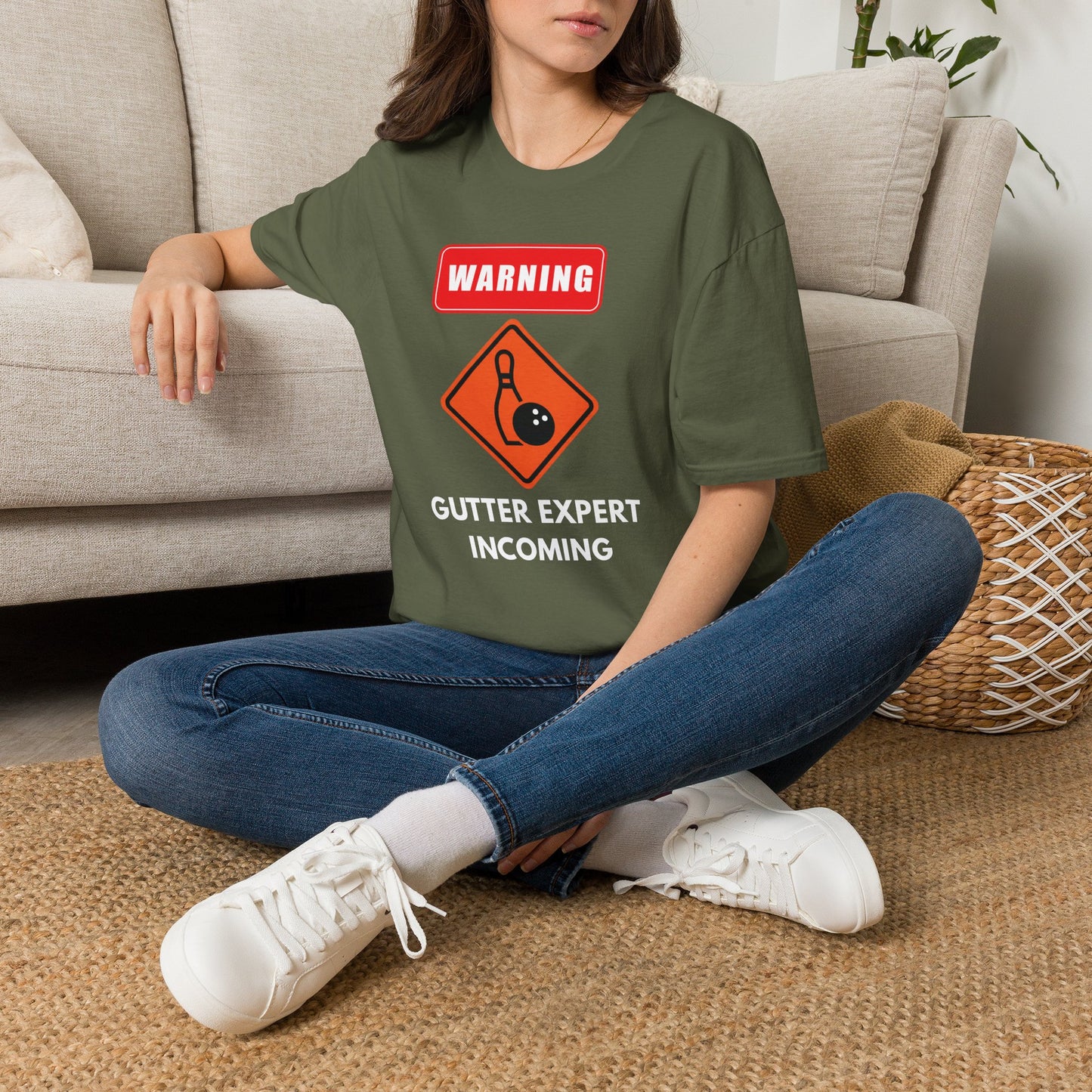 Warning funny bowling T-Shirt