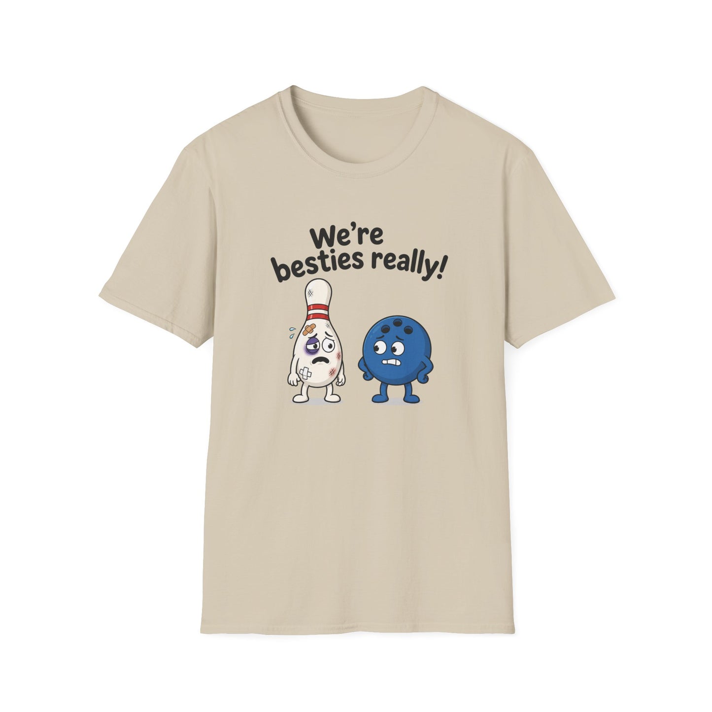 Besties funny bowling T-Shirt