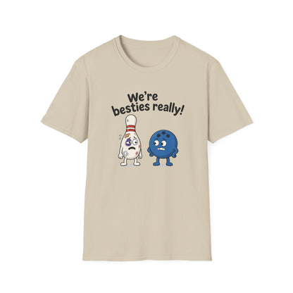 Besties funny bowling T-Shirt
