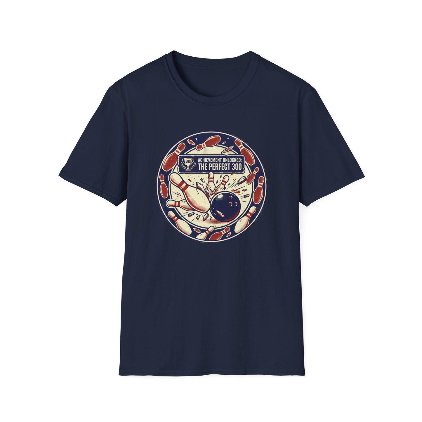 Achievement unlocked perfect 300 bowling T-Shirt