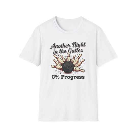 Another night in the gutter funny bowling T-Shirt