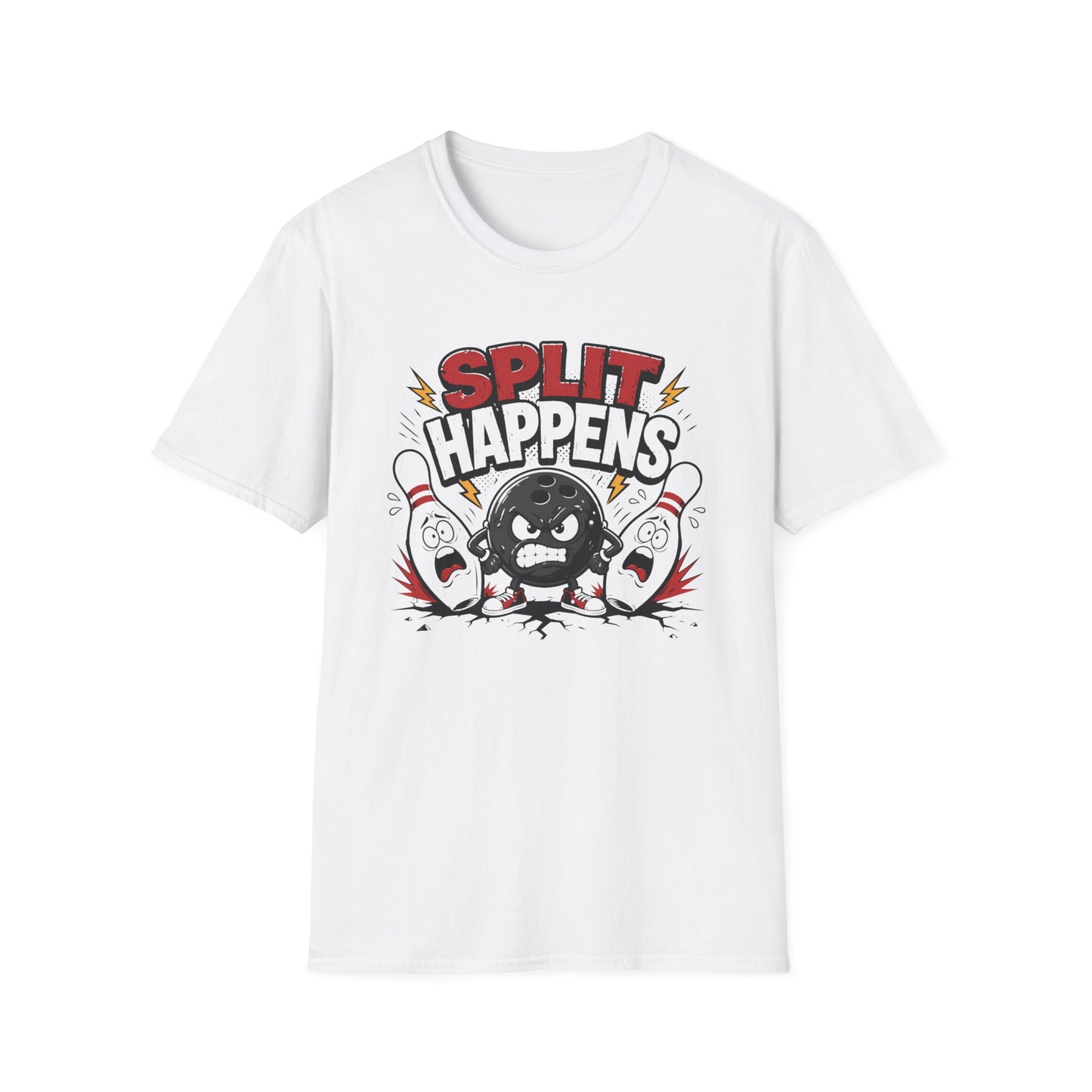 Split happens retro funny bowling T-Shirt