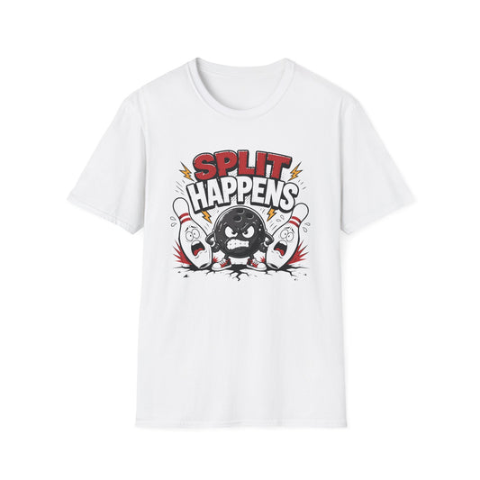 Split happens retro funny bowling T-Shirt