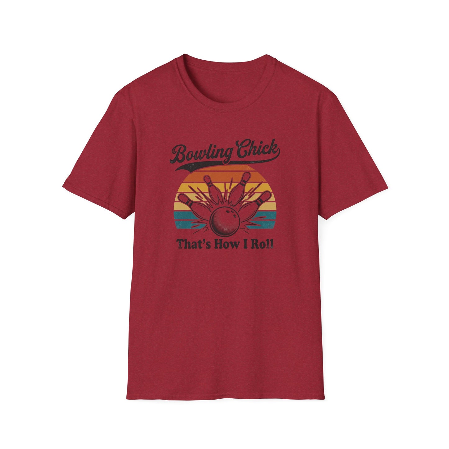 Bowling chick retro T-Shirt