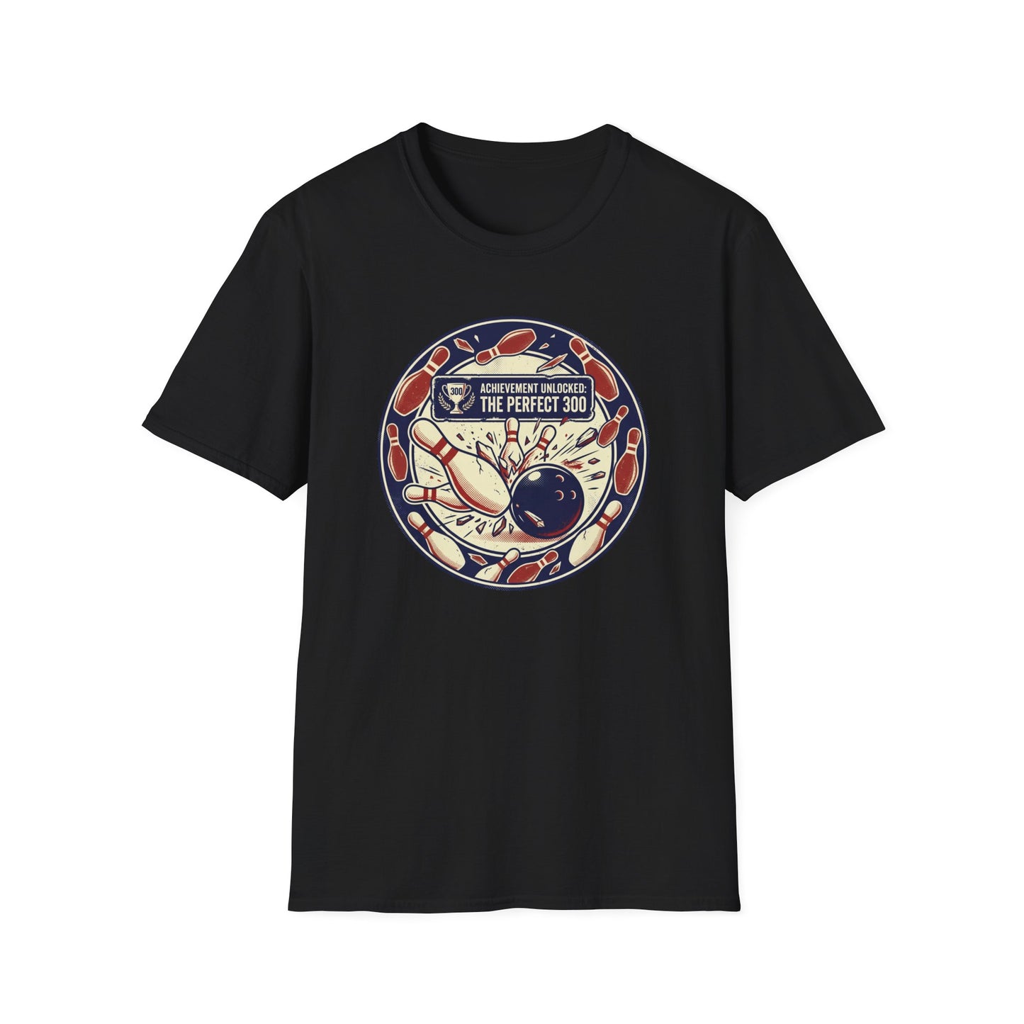 Achievement unlocked perfect 300 bowling T-Shirt