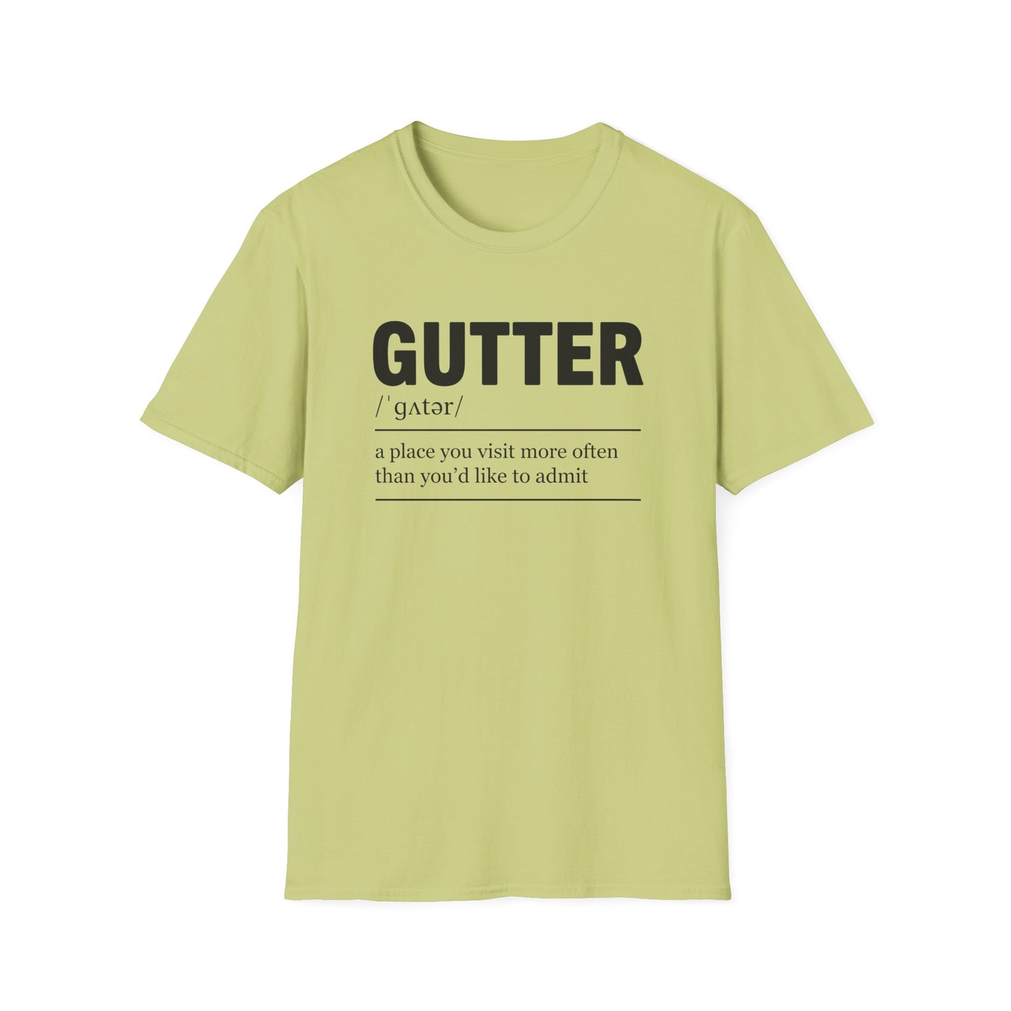 Gutter definition funny bowling T-Shirt